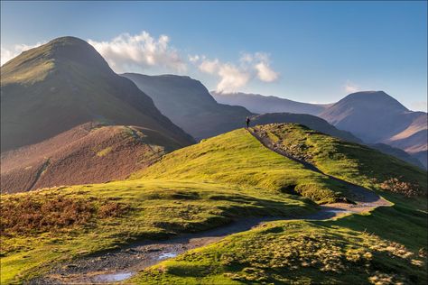 Lake District Landscape, Cat Bells Lake District, Catbells Lake District, Lake District Mountains, Lake District Walks, Watercolour Landscapes, Fantastic Photography, Derwent Water, Park Walk