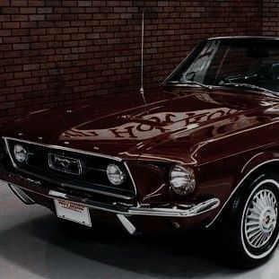 Old Mustang Aesthetic, Cherry Valance Aesthetic, Cherry Red Mustang, Old Ford Mustang, Old Mustang, Cherry Valance, Old Fashioned Cars, Red Mustang, R34 Gtr