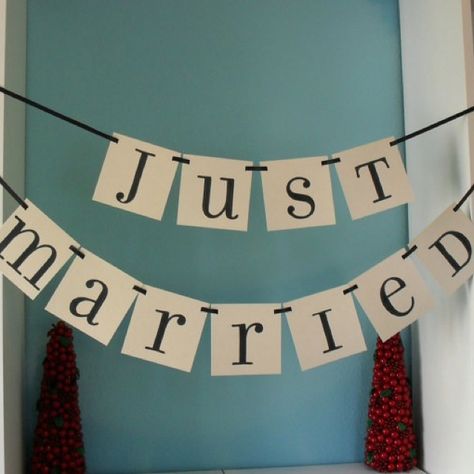 Easy to make Honeymoon Suite Decorations, Romantic Room Surprise, Romantic Dinner Decoration, Suite Decor, Garland For Wedding, Just Married Banner, Wedding Photo Prop, Handwritten Wedding, Bridesmaid Duties