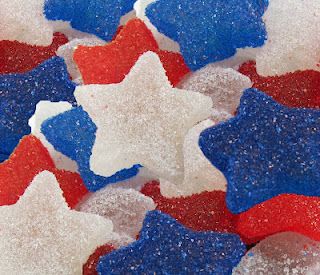 Hungry Happenings: Red, White, and Blue Gumdrops made in your home kitchen. Blue Candy, Red Icons:), Gum Drops, Patriotic Holidays, Star Spangled, Red Aesthetic, White Aesthetic, Blue Star, Blue Aesthetic