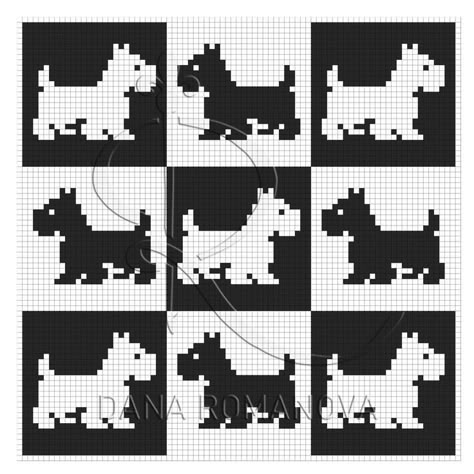 Double Knitting Patterns, Dog Patterns, Tiny Cross Stitch, Knitting Basics, Fair Isle Knitting Patterns, Fair Isles, Animal Cross Stitch Patterns, Tapestry Crochet Patterns, Knitting Machine Projects