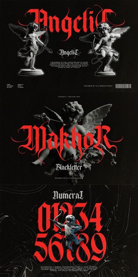 Makhor Metal Blackletter Font Font #font fonts #fonts blackletter fonts #blackletterfonts blackletter font #blackletterfont 4.184 Goth Branding Design, Gothic Poster Design, Gothic Logo Design, Gothic Branding, Blackletter Typeface, Techno Art, Font Graffiti, Metal Typography, Powerful Aesthetic