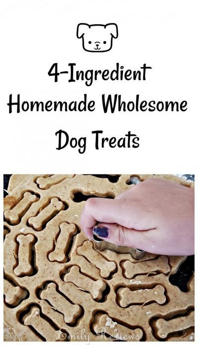 4-Ingredient Homemade Wholesome Dog Treats easy and simple to make ~ Recipe DIY dog treats. Kids can make these to sell at yard sales! #diydogtreats #dogtreatrecipe Making Dog Treats To Sell, Dog Treats To Sell, Diy Dog Stuff To Sell, Dog Crafts To Sell, Food To Sell, Treats To Sell, Pup Treats, Wholesome Dog, Dog Treats Recipe