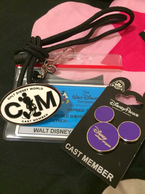 Nikki Mouse's Disney Adventure : Traditions! :I want that DCP pin!! Disney Internship, Disney College, Disney Lifestyle, Disney College Program, Disney Cast Member, Disney Collage, Walt Disney Animation Studios, Disney Planning, Adventures By Disney