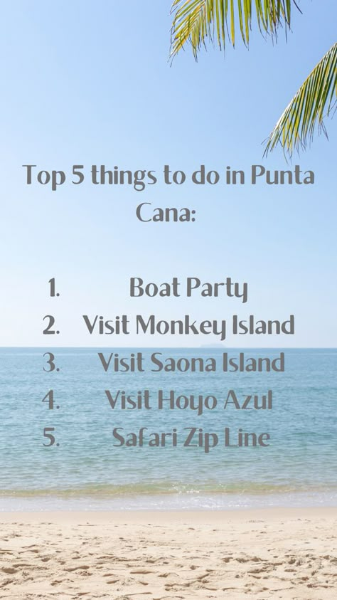 Punta Cana🌴☀️ Punta Cana Bucket List, Punta Cana Black Women, Saona Island Punta Cana, Things To Do In Punta Cana, Punta Cana Dominican Republic Outfits, Punta Cana Aesthetic, Dominican Republic Outfits, Punta Cana Excursions, Punta Cana Travel