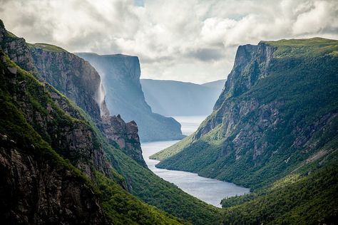 Western Brook Pond Fjord, Gros Morne National Park, Western | Flickr - Photo Sharing! Gros Morne National Park, Gros Morne, Newfoundland Canada, Canadian Travel, Parks Canada, Blog Planning, Backpacking Trip, Newfoundland And Labrador, Canada Day