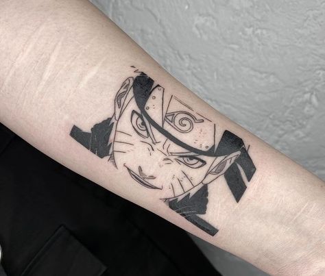 Naruto Shippuden Tattoo Ideas, Naruto Uzumaki Tattoo, Madara Uchiha Tattoo, Uchiha Tattoo, Naruto Tattoo, Geek Tattoo, Theme Tattoo, Tasteful Tattoos, Incredible Tattoos