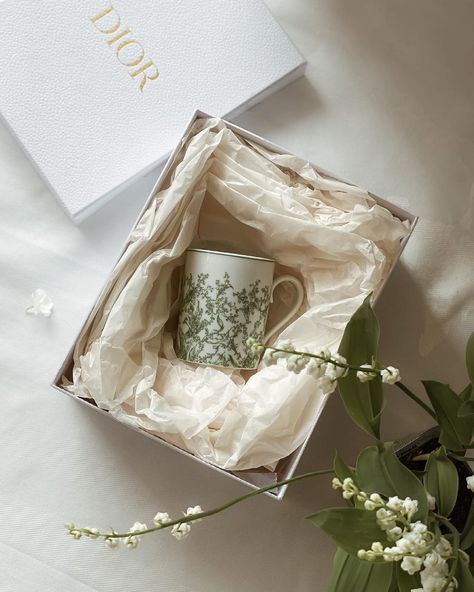 Füsun Lindner on Instagram: “Ad/Werbung From the print on my mug, to the scent that I wear, just like Christian Dior, I’m hoping lily-of-the-valley will bring me lots…” Lily Of The Valley Gifts, Dior Mug, Dior Lily Of The Valley, By Faith Not By Sight, Chanel Art, Learn To Live, Live Love Laugh, Walk By Faith, Lily Of The Valley