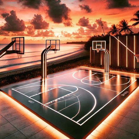 Concept for a #Basketball Court at a #Bali Beach Mansion House. #artist #digitalart #photoshop #basketballsketchbooks Preppy Backgrounds, Home Basketball Court, Beach Mansion, Bali Beach, Mansion House, Mansions Homes, A Basketball, Mansion, Basketball Court