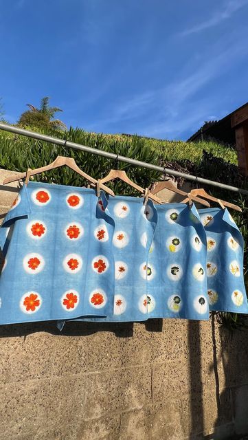 Traditional Cotton Scarves With Natural Dye, Natural Dye Flower Print, Discharge Printing, Plant Dyed Fabric, Indigo Resist Dyeing, Resist Painting, Printed Bandana, Indigo Flower, Indigo Plant