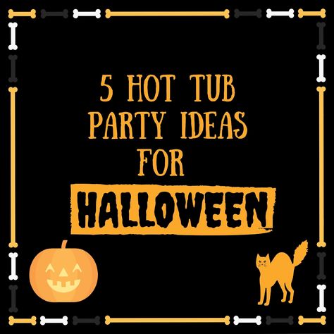 Hot Tub Halloween Party Ideas from www.midlandhottubhire.co.uk Halloween Hot Tub Ideas, Hot Tub Party Ideas, Halloween Pool Party, Hot Tub Party, Laurie Strode, Pool Party Ideas, Halloween Ii, Halloween Scene, Pool Parties