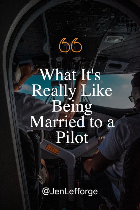 I go over all of the highs and lows of being married to a pilot as someone who has been married to one for quite some time #jenlefforge #pilotwife #pilot Pilot Wife, Commercial Pilot, Airline Pilot, Almost 30, Wife Quotes, 30 Years, High & Low, Need To Know, Humor