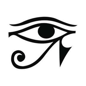 Horus Eye Tattoo, Eye Of Rah, Eye Of Ra Tattoo, Egyptian Eye Tattoos, Horus Tattoo, Horus Eye, The Eye Of Horus, Ancient Egyptian Symbols, Egyptian Eye