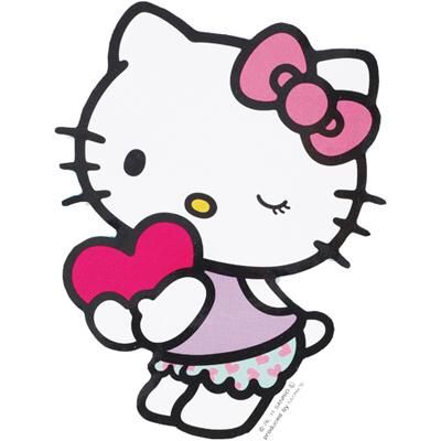 Hello Kitty Hello Kitty Reference Photo, Hello Kitty Blowing Kiss, Food Hello Kitty, Heart Hello Kitty, Pompompurin Pochacco, Cat Duo, Drawings To Trace, Bad Badtz Maru, Valentines Day Cartoons