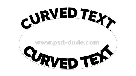 How To Curve Text In Photoshop Photoshop Tutorial | PSDDude Warp Text, Circle Text, Text Photoshop, Distorted Text, Text In Photoshop, Photoshop Lessons, Photoshop Text, Text Editor, Round Labels