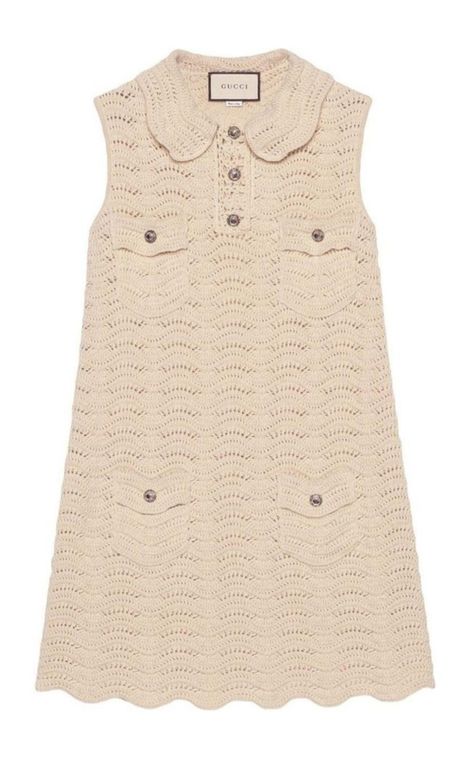 Wool Knitted Dress, Gucci Dress, Pattern Dress Women, Crochet Summer, Runway Dresses, Knitted Dress, Knit Mini Dress, Looks Chic, Wool Dress