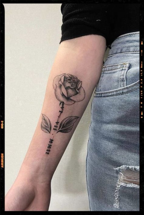 Meaningful Rose Tattoos Meaningful Rose Tattoos, Anniversary Date Ideas, Bracelet Tattoos For Women, Bracelet Tattoos, Daisy Flower Tattoos, Rose Tattoo On Arm, Watercolor Rose Tattoos, Pink Rose Tattoos, Rose Hand Tattoo