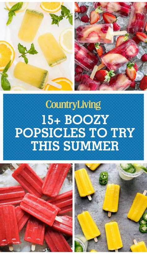 Champagne Popsicles, Boozy Pops, Boozy Ice Pops, Alcoholic Popsicles, Frozen Drinks Alcohol, Boozy Popsicles, Healthy Popsicles, Alcoholic Desserts, Boozy Desserts