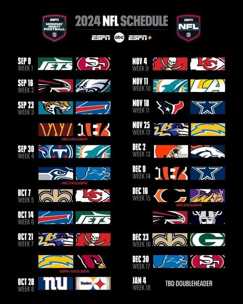 32 Nfl Teams, Football Schedule, Monday Night Football, Best Football Team, Best Fan, Monday Night, Seattle Seahawks, Nfl Teams, Nfl Football