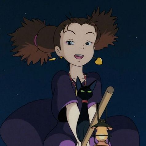 𝘬𝘪𝘬𝘪’𝘴 𝘥𝘦𝘭𝘪𝘷𝘦𝘳𝘺 𝘴𝘦𝘳𝘷𝘪𝘤𝘦 Ghibli Characters, Personajes Studio Ghibli, Beau Film, Studio Ghibli Characters, Profile Icon, Ghibli Artwork, Kiki Delivery, Kiki's Delivery Service, Studio Ghibli Movies