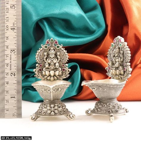 🔷 Pure Silver Deepam | antique silver deepam 🔷 Product code - AD-19 🔷 Join our WhatsApp group to be the first to know about our designs 👉 https://psjew.store/wagroup 🔷 DM/Whatsapp to +91 6382652347 to place your order (or) Click this Link 👉 https://psjew.store/igstory 🔷 Buying from us has many benefits: ✔️ 925 Purity mark embedded in each product 💳 Comes with Authenticity certificate 📦 Safe & Secured Packaging 🚚 Free Shipping all over India Silver Deepam Design Antique, Silver Deepam Design, Silver Deepam, Silver Home Accessories, Diya Designs, Silver Anklets Designs, Ganesh Art Paintings, Pooja Items, Silver Pooja Items