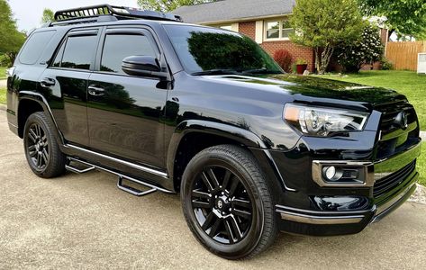 Toyota 4runner Limited, 4 Runner Blacked Out, 4runner Limited Nightshade, 4runner Window Decal, Grey 4runner, 4runner Generations, 4runner Limited, Car Goals, Toyota 4runner