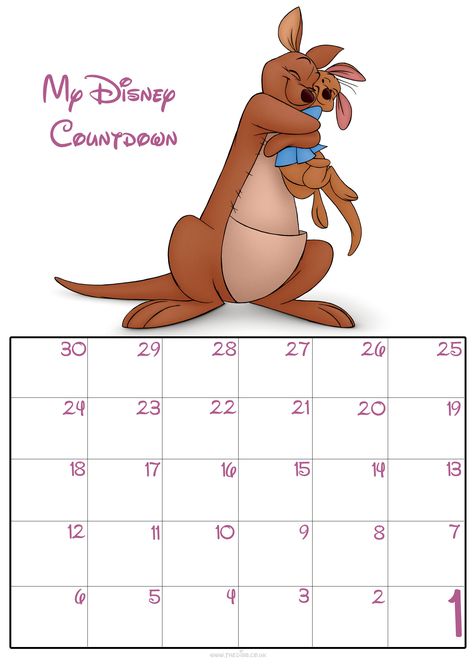 Disney Countdown Calendar, Countdown To Disney, Disney Calendar, Daily Calendar Template, Yearly Calendar Template, Disney Countdown, Free Calendar Template, Business Calendar, Calendar May