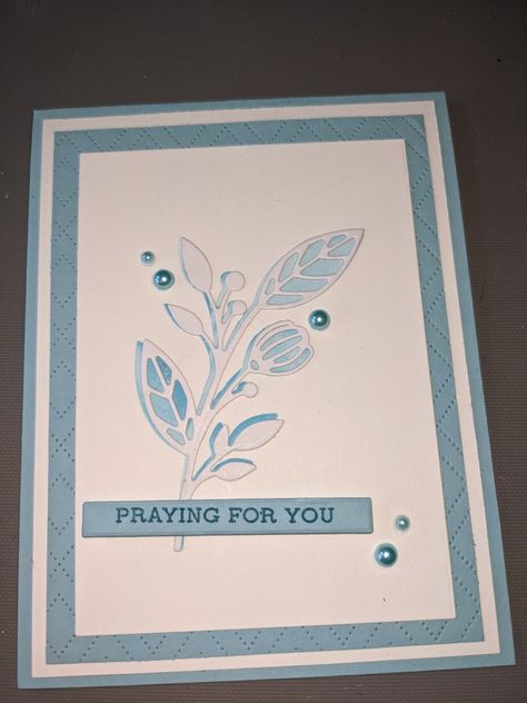 Using Gina k botanical duo dies and stampin up cardstock Gina K Botanical Duo, Prayer Cards, Spring Flowers, Card Stock, Stampin Up, Cards Handmade, Flowers, Design