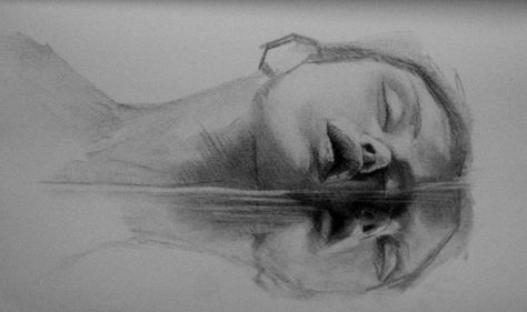 Reflecting+Pictures | unfinished water reflection drawing | Meg's Daily Drawings Water Reflection Drawing, Home Design Kitchen, Reflection Drawing, Water Sketch, Mirror Drawings, Reflection Painting, Gcse Art Sketchbook, A Level Art Sketchbook, Reflection Art