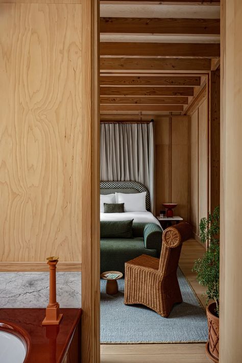 Cowley Manor hotel gets an ambitious renovation | Wallpaper Manor Bedroom, Space Hotel, Spare Room, Hotel Interior, Mini Bar, Step Inside, Global Design, Common Area, Room Layout