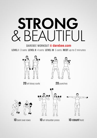 Dumbbell Workouts For Women Collection 10 Minute Dumbbell Workout, Darebee Workout Women, Darbee Workout, Darebee Workout, Body Workout Plan, At Home Workout Plan, Weight Workout Plan, Free Workouts, Dumbbell Workout