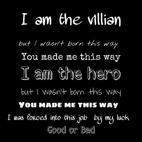 Villain Quote Truths, Sarcastic Villain, I Am The Villain, Villain Quotes, Villain Arc, Negativity Quotes, Song Writing, Villain Quote, Unique Words Definitions