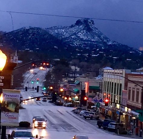 Downtown Prescott, Az., Nov. 2015 ~ Prescott Arizona Christmas, Arizona History, Southwest Travel, Arizona Living, Prescott Arizona, Prescott Az, Desert Life, State Of Arizona, Southwest Desert