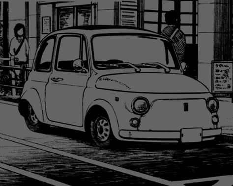 Kobeni Car, Csm Makima, Car Icons, Lupin Iii, Manga Panels, S Car, Car Guys, Fiat 500, Chainsaw Man