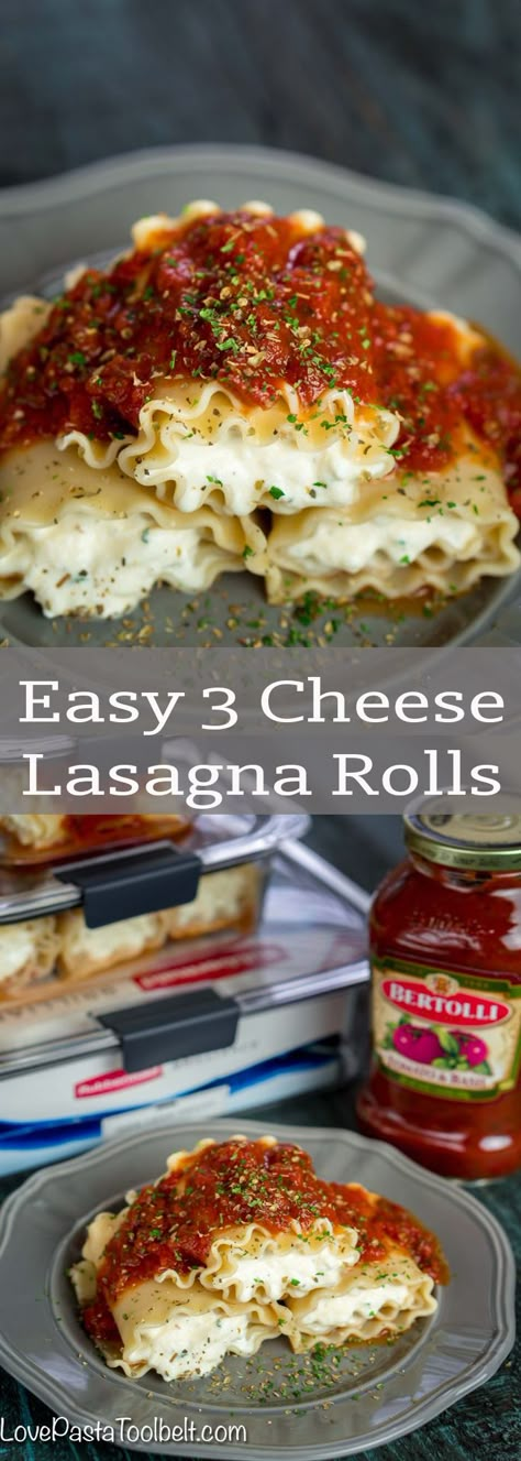 Easy 3 Cheese Lasagna Rolls- meal prep, easy dinner ideas, recipes, pasta, lasagna, dinner, red sauce, food, lasagna roll ups, cheese  #PremiumPrep #ad #pasta #Lasagna #cheese #recipes #dinner 3 Cheese Lasagna, Food Lasagna, Lasagne Roll Ups, Lasagna Rolls Recipe, Dinner Ideas Recipes, Lasagna Dinner, Pasta Lasagna, Meal Prep Easy, Lasagna Roll Ups