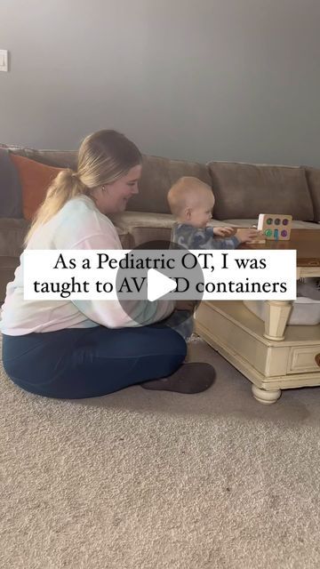 Olivia Powers, MS, OTR | Baby + Toddler Development on Instagram: "✨Baby Containers✨ 🎒In OT school we were taught that significant time spent in "containers" can lead to torticollis, plagiocephaly, hip dysplasia or other developmental delays. While this may be true, I have learned as a mom that sometimes you need them to get things done ie make lunch, go to the bathroom etc. Not all containers are created equal and it's important to limit time to no more than 15-20 min. If you know your baby is going to be spending a lot of time in a container like a long car ride, make sure they get plenty of floor time. It is important to be conscientious oh how much time babies spend in “containers”, but we also need to be realistic. Follow @otmom.ents for more child development content." Make Lunch, Developmental Delays, Baby Facts, Hip Dysplasia, Long Car Rides, Toddler Development, Wrap Carrier, Get Things Done, Instagram Baby