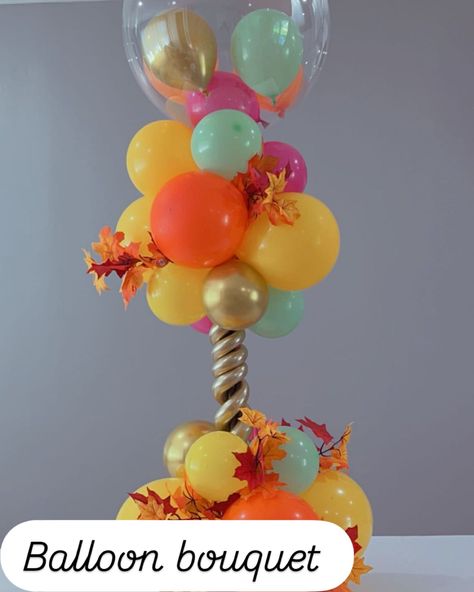 What balloon decor image represent Halloween the most #balloon #balloondecor #halloween #halloweenimages Balloon Decor, Halloween Images, Balloon Bouquet, Balloon Decorations, Balloons, Halloween, Quick Saves