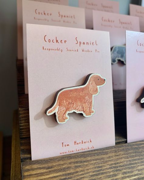 Have we got your dogs breed? 🩶 Absolutely love these new wooden pin badges. Made from sustainably sourced, fast growing birch plywood A lovely gift idea for any dog owner - I’m over the moon every time someone buys me something with a golden retriever on 🐾 A Golden Retriever, Dog Owner, Over The Moon, Fast Growing, Handmade Design, Birch Plywood, Pin Badges, Dog Owners, Lovely Gift