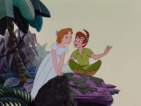 Peter Pan (1953) - Animation Screencaps Peter Pan 1953, Peter Pan 3, Peter Pan Neverland, Peter Pan Wendy, Peter Pan And Wendy, Peter Pan Disney, Second Star To The Right, Peter And Wendy, Wendy Darling