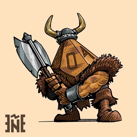 [OC] D10 Barbarian. : characterdrawing Barbarian Warrior, Place To Draw, Dnd Monsters, Cute Fantasy Creatures, Dnd Art, D&d Dungeons And Dragons, Creepy Art, Monster Art, Dnd Characters