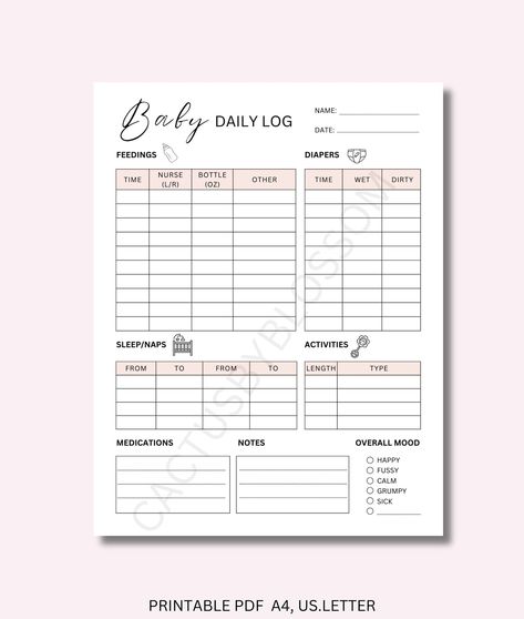 2 Baby Daily Log Tracker Newborn Diary Chart Feedings Log Doctor Visit Diaper Changes List Care Giver Log Infant Activity Tracker Medicine - Etsy Canada Baby Daily Log, Infant Activity, Care Giver, Doctor Visit, Newborn Care, Activity Tracker, 2nd Baby, Infant Activities, Caregiver