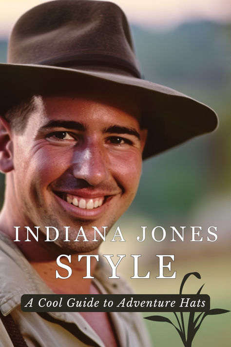 Smiling young adventurer wearing an Indiana Jones-style fedora with a scenic backdrop. Indiana Jones Fedora, Indiana Jones Hat, Adventure Hat, Indiana Jones, Urban Jungle, The Urban, Hat Fashion, The History, Trekking