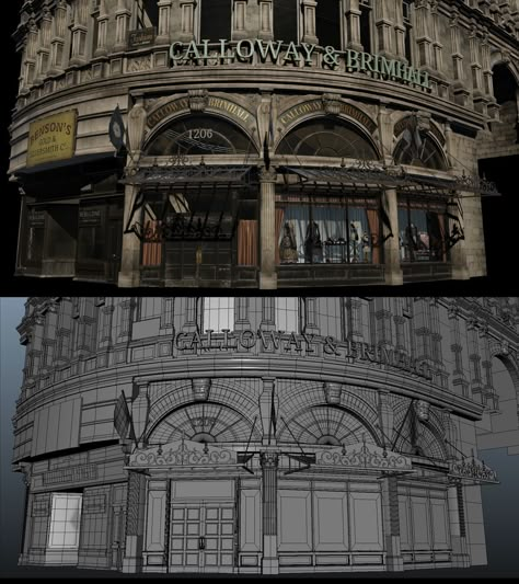 Industry Revolution, Environment Modeling, The Order 1886, Polygon Modeling, Environment Props, 3d Modeling Tutorial, Surface Modeling, 3d Environment, 3d Architecture