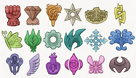 Fantasy Items, Oc Pokemon, Elemental Magic, Super Powers Art, Writing Fantasy, Element Symbols, Spring Chicken, Cute Pokemon Pictures, Magic Symbols