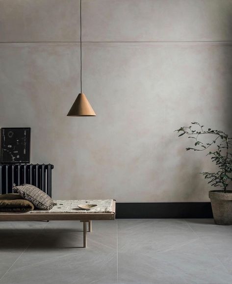 Defining Wabi-Sabi Interior Design - labellavie.com Lime Wash Walls, Limewash Walls, Wabi Sabi Interior Design, Vintage Inspired Bedroom, Wabi Sabi Interior, Mandarin Stone, Lime Wash, Limewash Paint, Japandi Living