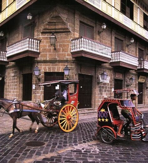 Casa Manila, Philippine Street, Museum In The Philippines, Vigan Philippines, Kalesa In The Philippines, Intramuros Manila, Philippine Architecture, Filipino Architecture, Regions Of The Philippines