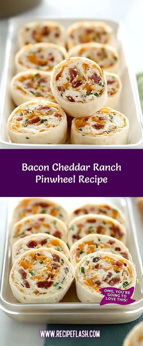 Looking for a crowd-pleasing appetizer that’s easy to make? This Beef Bacon Cheddar Ranch Pinwheel Recipe is a savory delight that will impress your guests! Save this recipe for your next gathering and make your appetizer game unforgettable with these tasty, bite-sized treats. Snacks Easy To Make, Breakfast Finger Foods, Pinwheel Recipe, Holiday Finger Foods, Easy Potluck Recipes, Christmas Finger Foods, Christmas Appetizers Easy, Pinwheel Appetizers, Holiday Appetizers Easy