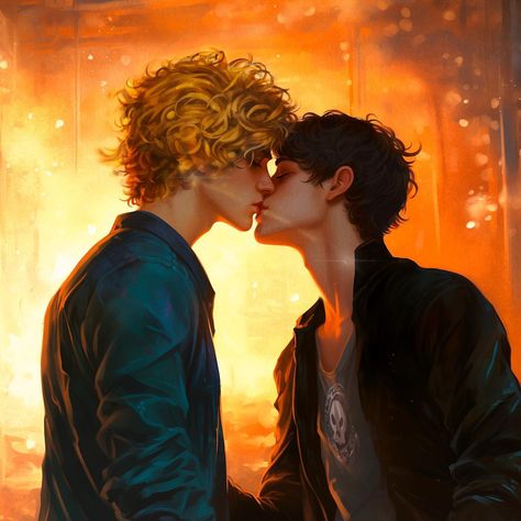 So in Love with their Story 🥰 The Sun & the Star - Will & Nico #solangelo #gayfantasyromance #boyslovecouple #nicodiangelo… | Instagram Will Nico, The Sun And The Star, Sun And The Star, Will Solace, Percy Jackson Fan Art, Teen Love, Percy Jackson Books, Their Story, Sun And Stars