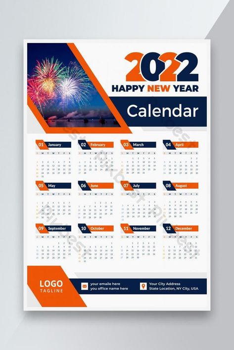 Graphic Design Calendar, Calendar Design Layout, Wall Calender, Wall Calendar Design, Graphic Design Inspiration Poster, Calendar Design Template, Calendar Background, New Year Calendar, Photoshop Tutorial Design