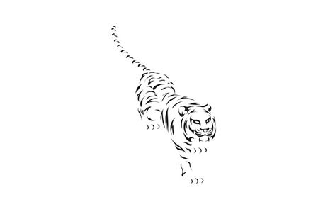 Tiger Profile, White Tiger Tattoo, Cute Tattoo Ideas, Japanese Tiger Tattoo, Jaguar Tattoo, Leopard Tattoos, Cute Tattoo, Panther Tattoo, Tiger Tattoo Design